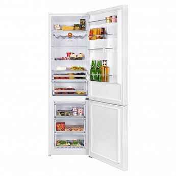 картинка Холодильник Maunfeld MFF200NFW двухкамерный белый 